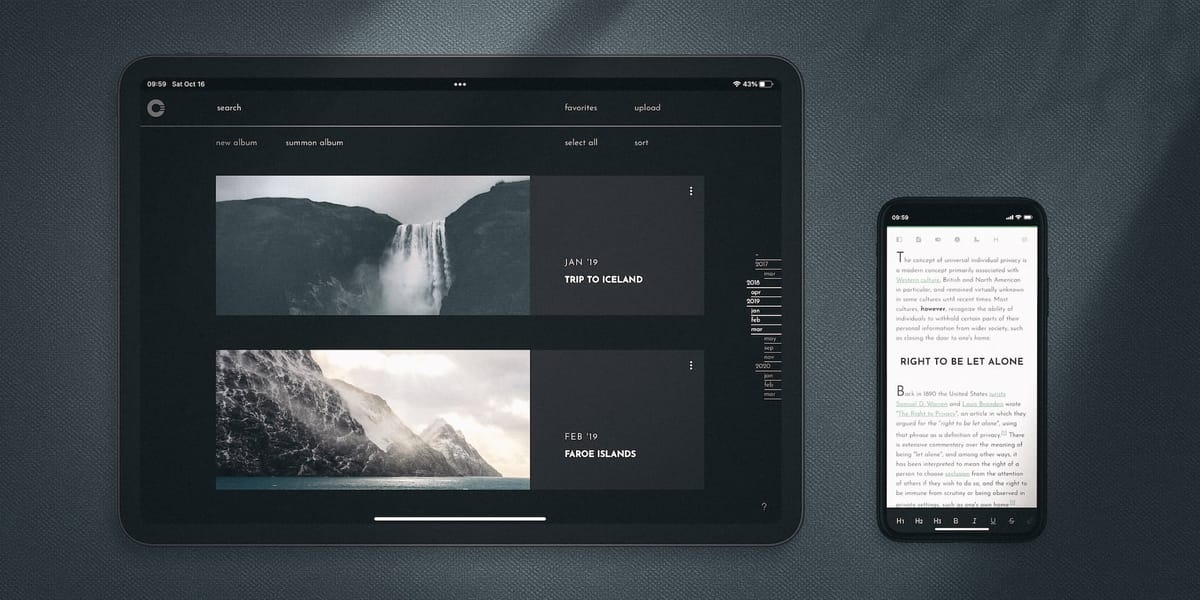 Preview image of website "Cryptee Blog — Product News &amp; Announcements"